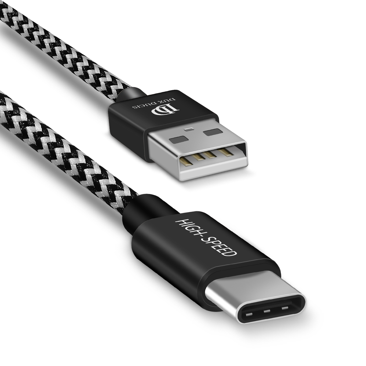 Кабель USB - Type-C Dux Ducis K-ONE Type-C 200 2 м черный