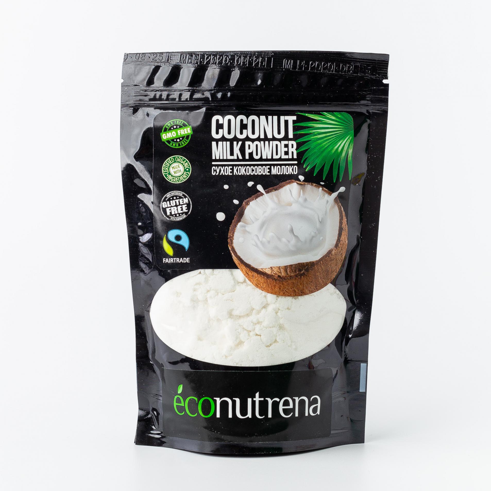 фото Сухой кокосовый продукт, econutrena 150 г