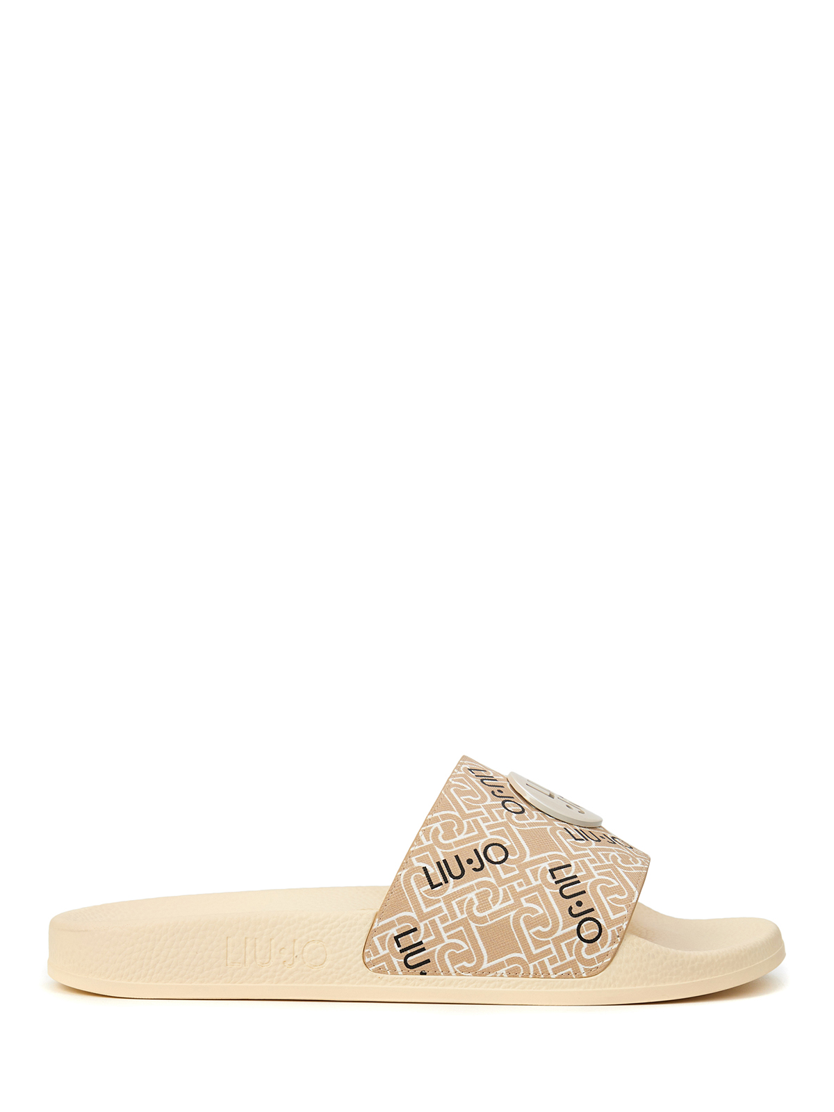 

Сланцы женские Liu Jo 8LJ.LJ126248 бежевые 37 EU, Бежевый, Kos 07
