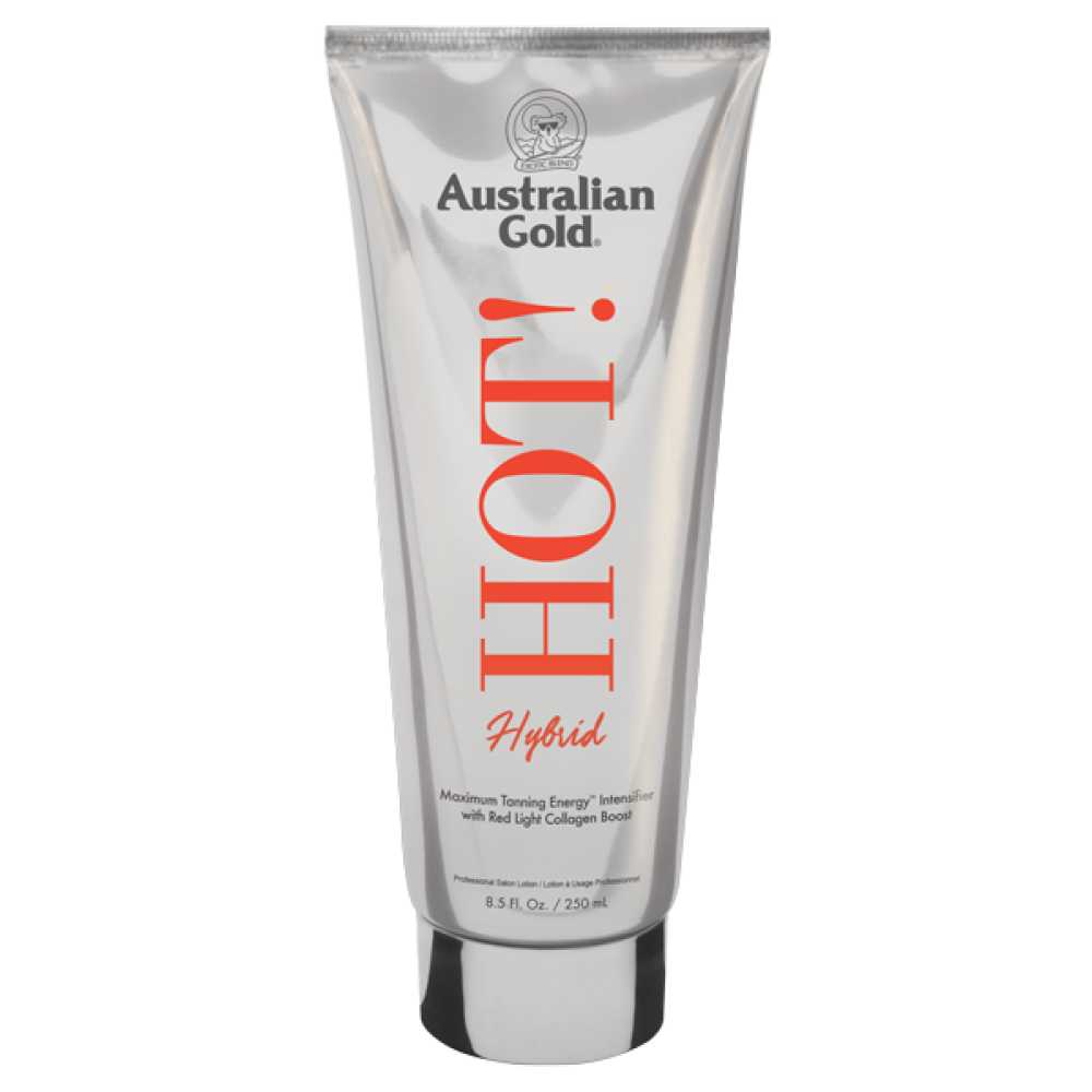 

Усилитель загара в солярии и на солнце Australian Gold HOT! HYBRID