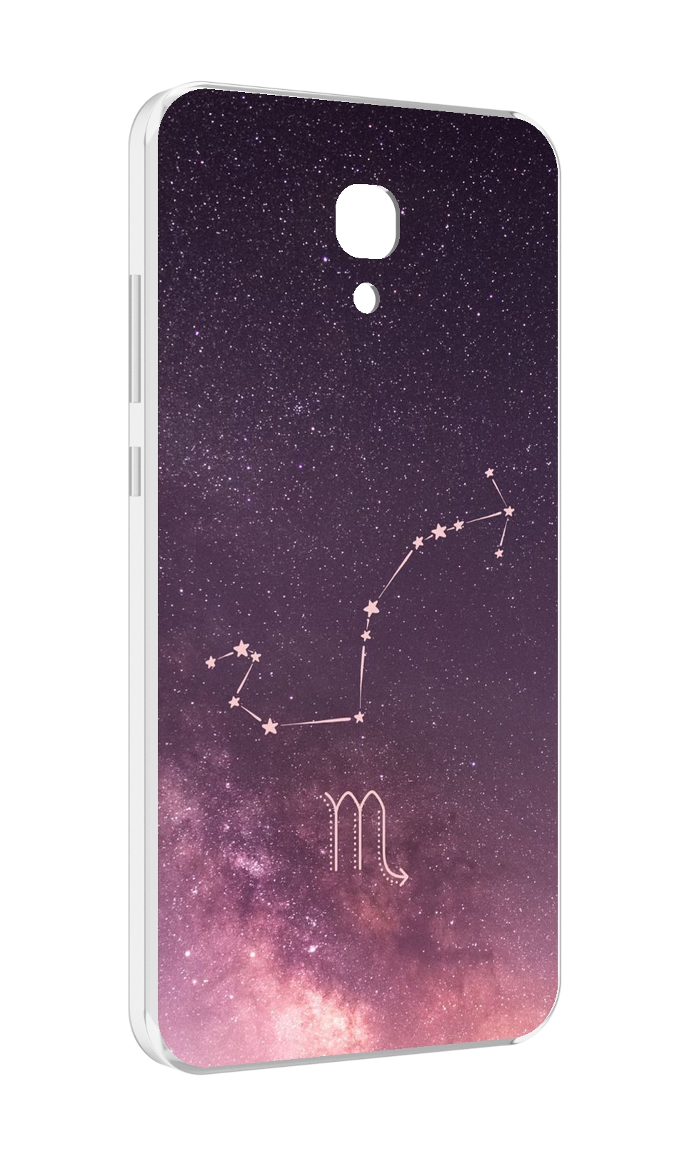 

Чехол MyPads знак зодиака скорпион 4 для Meizu M6 (M711Q), Прозрачный, Tocco