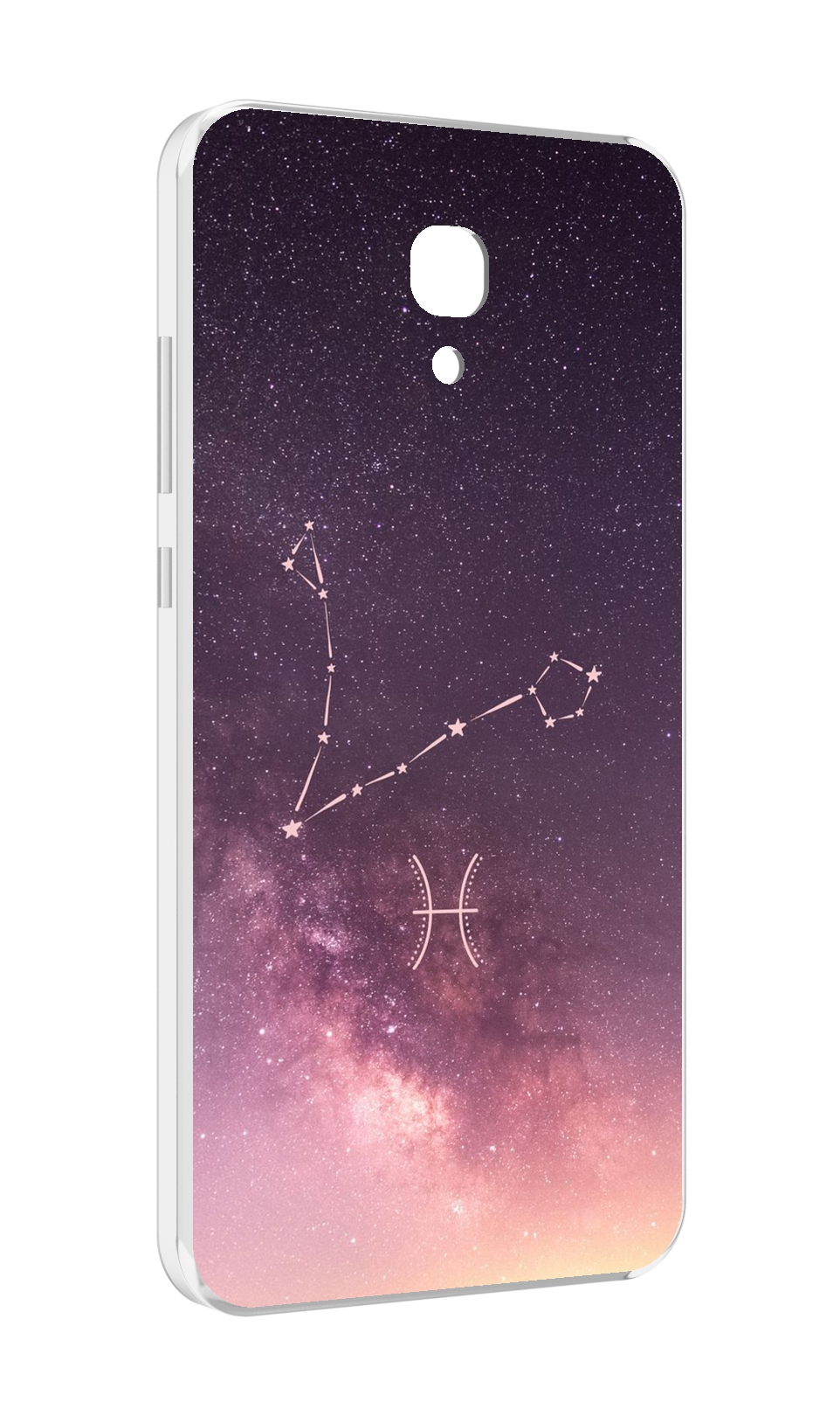

Чехол MyPads знак зодиака рыбы 5 для Meizu M6 (M711Q), Прозрачный, Tocco