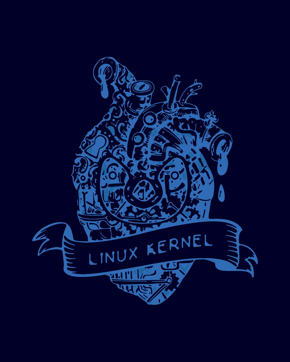 

Картина по номерам Красиво Красим Linux Kernel, 80 х 100 см, Linux Kernel