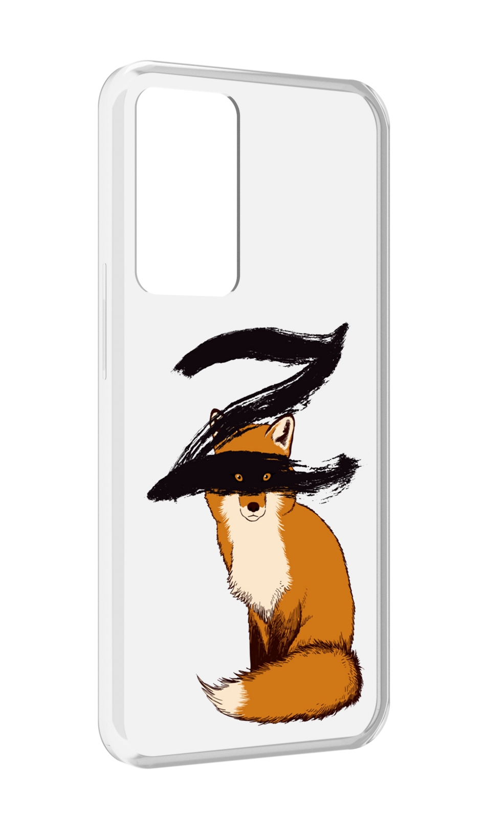 

Чехол MyPads лиса-Z для OPPO Reno 8 Lite, Прозрачный, Tocco
