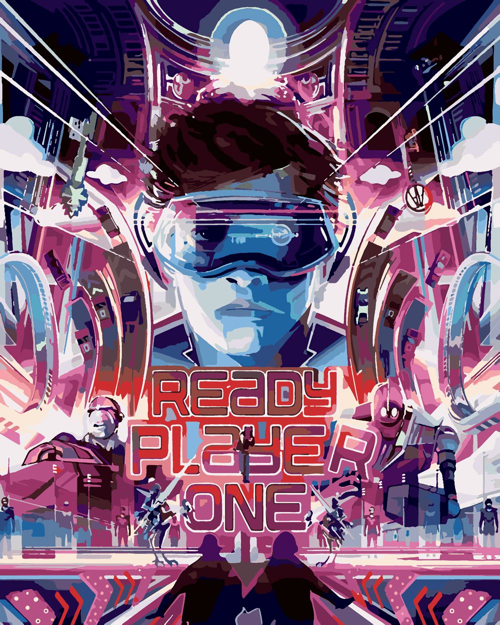 

Картина по номерам Красиво Красим Ready Player One Постер, 80 х 100 см, Ready Player One Постер