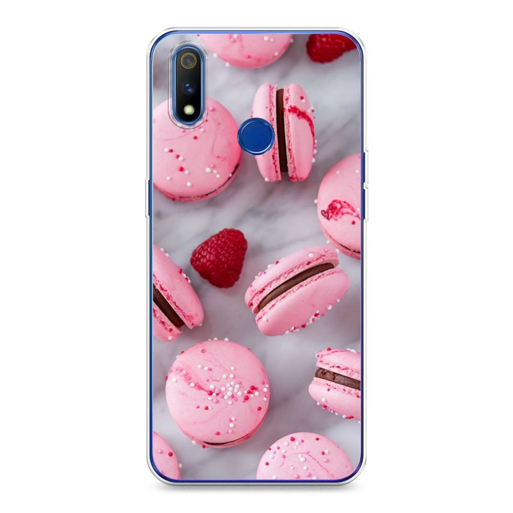 

Чехол Awog на Realme 3 Pro "Макарони с малиной", Разноцветный, 251250-10