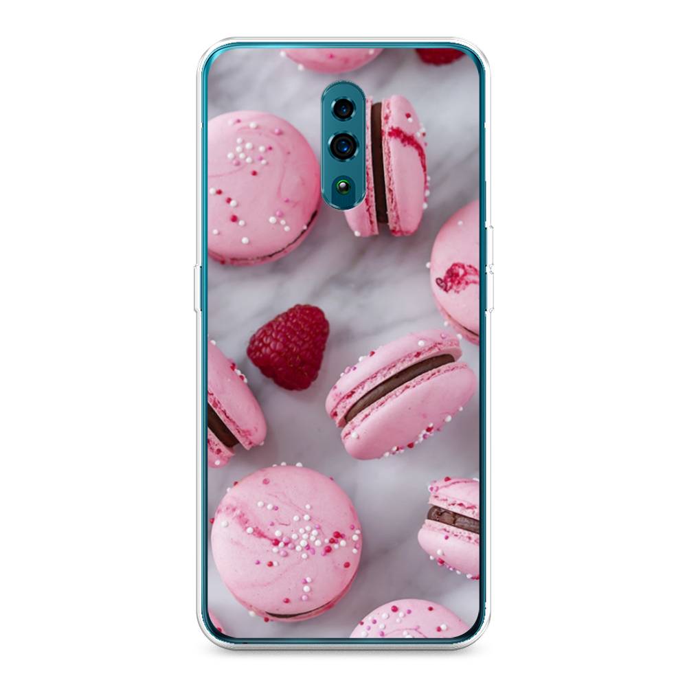 

Чехол Awog на Oppo Reno "Макарони с малиной", Разноцветный, 250750-10