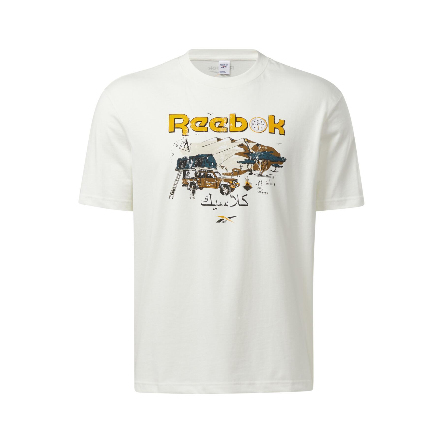 

Футболка Reebok для мужчин, GV3460, chalk, размер M, GV3460