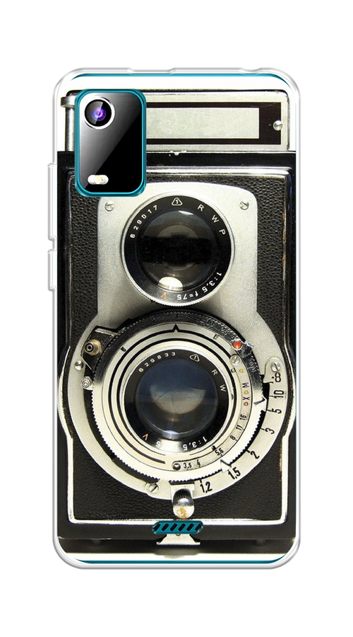 

Чехол на BQ 5560L "Старинный фотоаппарат", Серый;черный, 201950-6