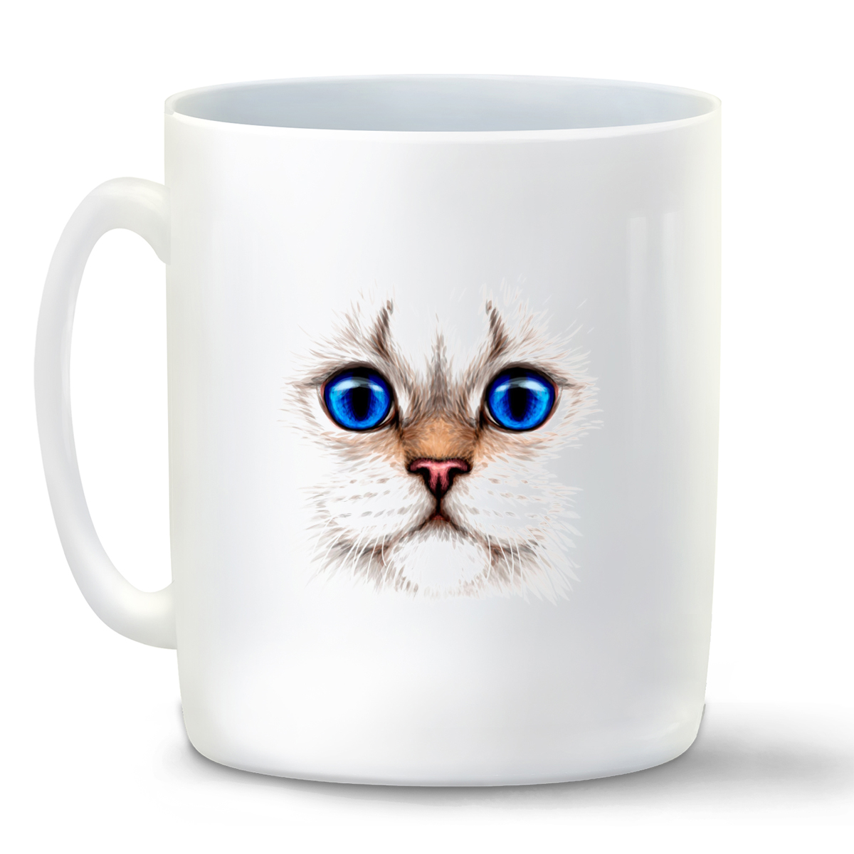 

Кружка CoolPodarok Животные.Голубые глазки