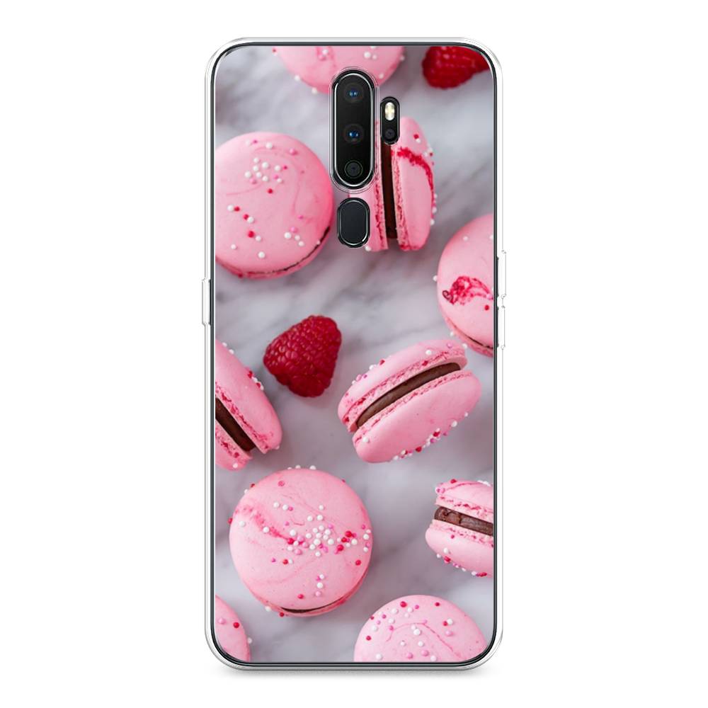 

Чехол Awog на Oppo A5/A9 2020 "Макарони с малиной", Разноцветный, 251950-10