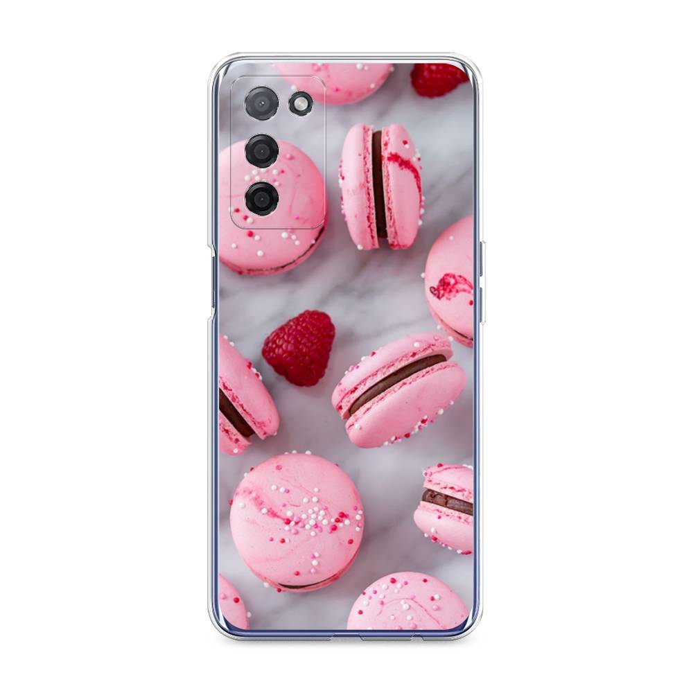 

Чехол Awog на Oppo A55 5G "Макарони с малиной", Разноцветный, 256250-10