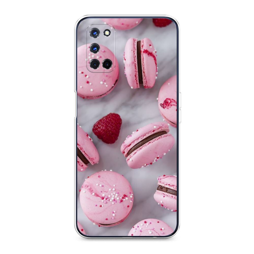 

Чехол Awog на Oppo A52/A72 "Макарони с малиной", Разноцветный, 253150-10