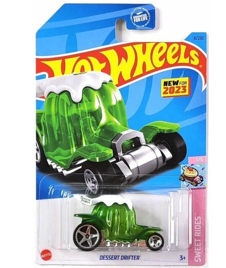 Машинка базовой коллекции Hot Wheels DESSERT DRIFTER зеленая 5785/HKG24