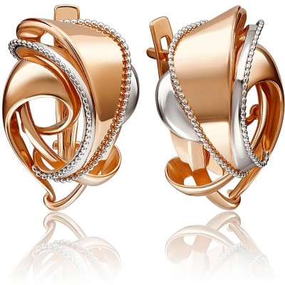 

Серьги из красного золота PLATINA jewelry 02-4248-00-000-1110-48, 02-4248-00-000-1110-48