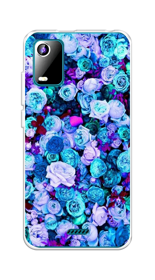 

Чехол на BQ 5560L "Цветочный ковер", Фиолетовый, 201950-2