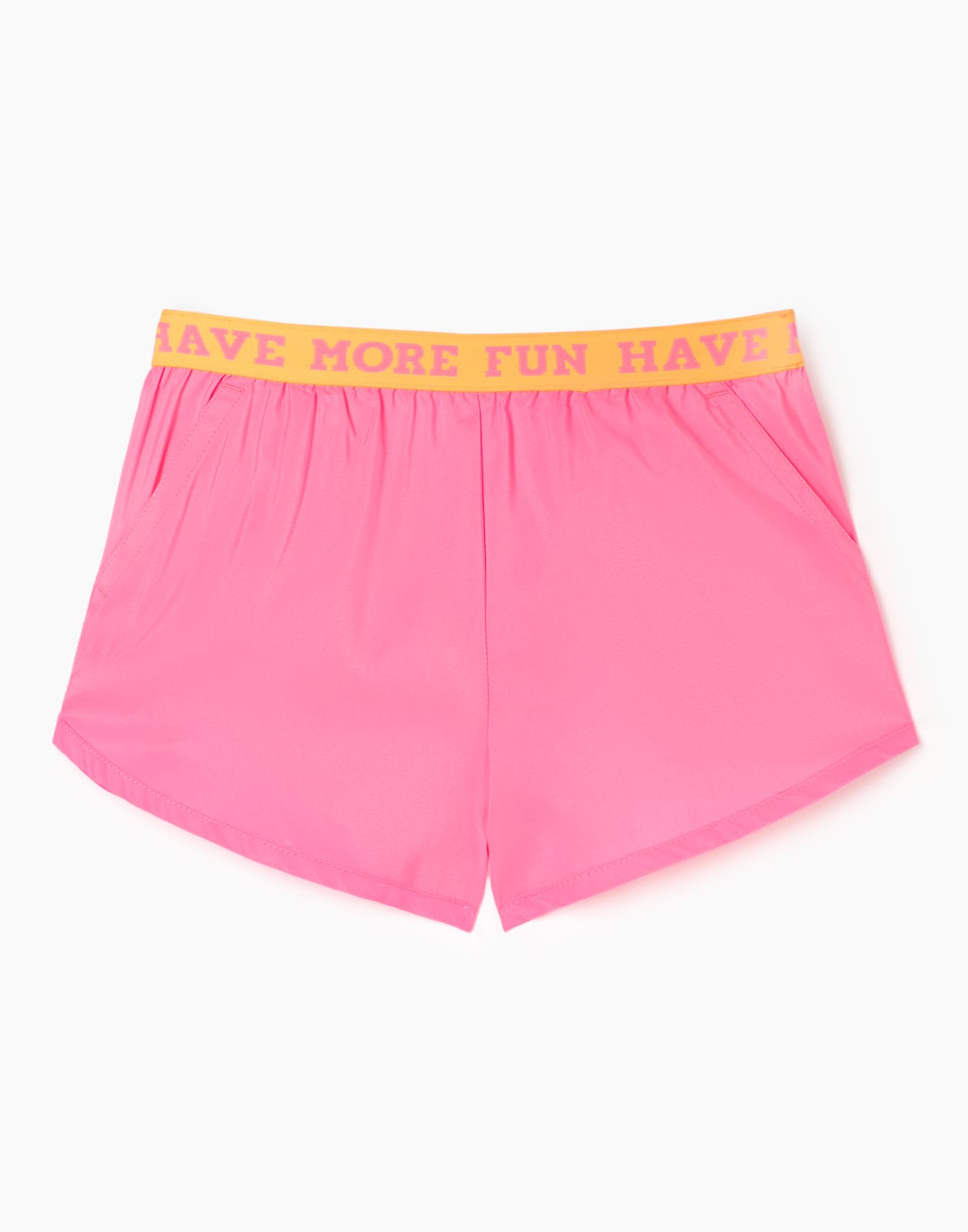 Ярко-розовые плавательные шорты для девочки р.146-152
