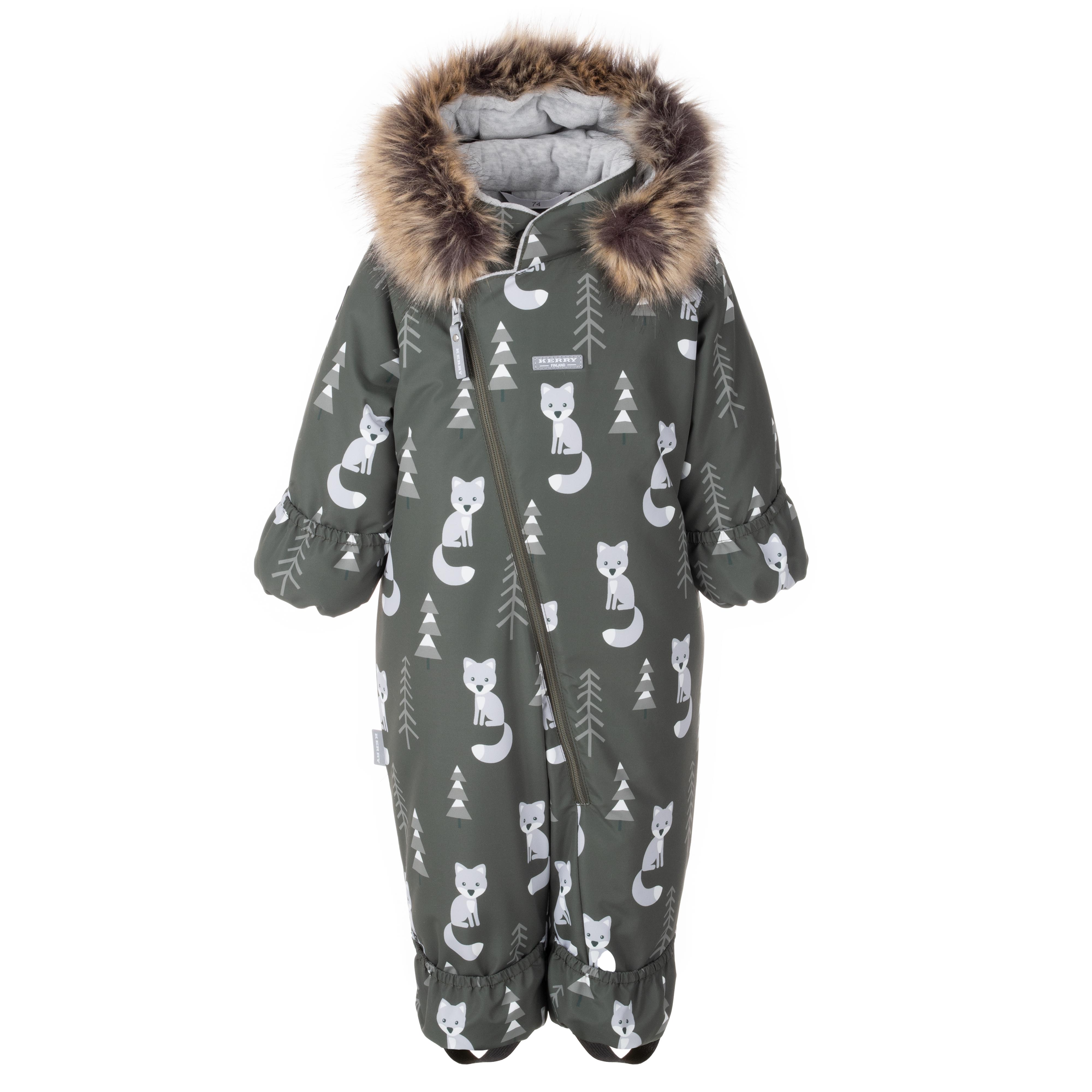 

Комбинезон детский KERRY K23405, хаки, 74, K23405
