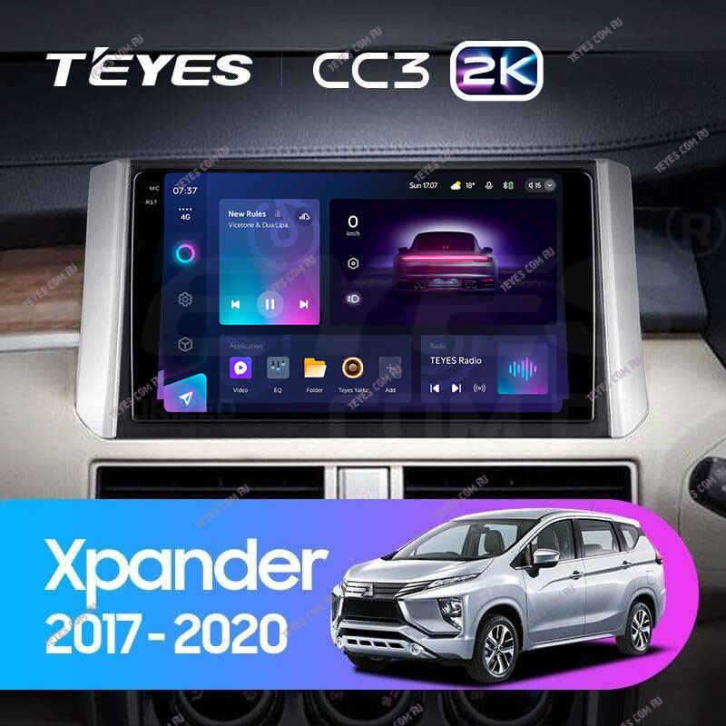 

Штатная магнитола Teyes CC3 2K 360 6/128 Mitsubishi Xpander (2017-2020), CC3 2K
