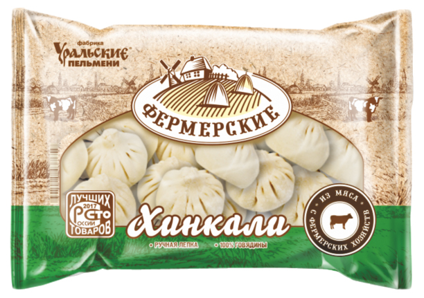 

Хинкали Фермерские с говядиной 640 г