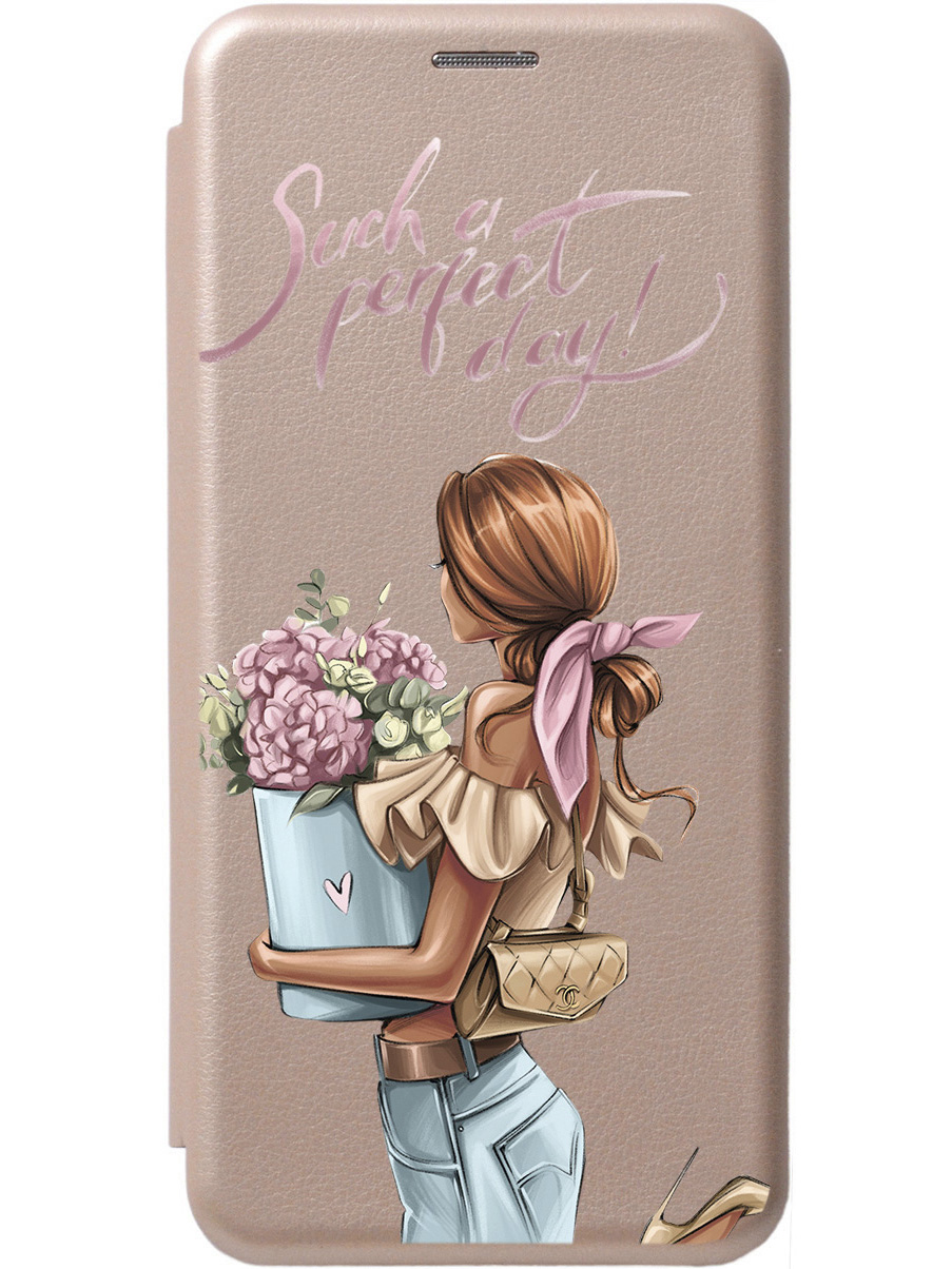 

Чехол-книжка на Tecno Spark 6 Go с принтом "Какой прекрасный день" золотой, Золотистый;прозрачный;голубой;розовый, 741735675