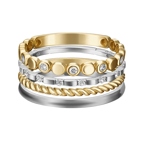 

Кольцо из золота с фианитом р. 16,5 PLATINA jewelry 13-0005-00-401-1121-48, 13-0005-00-401-1121-48