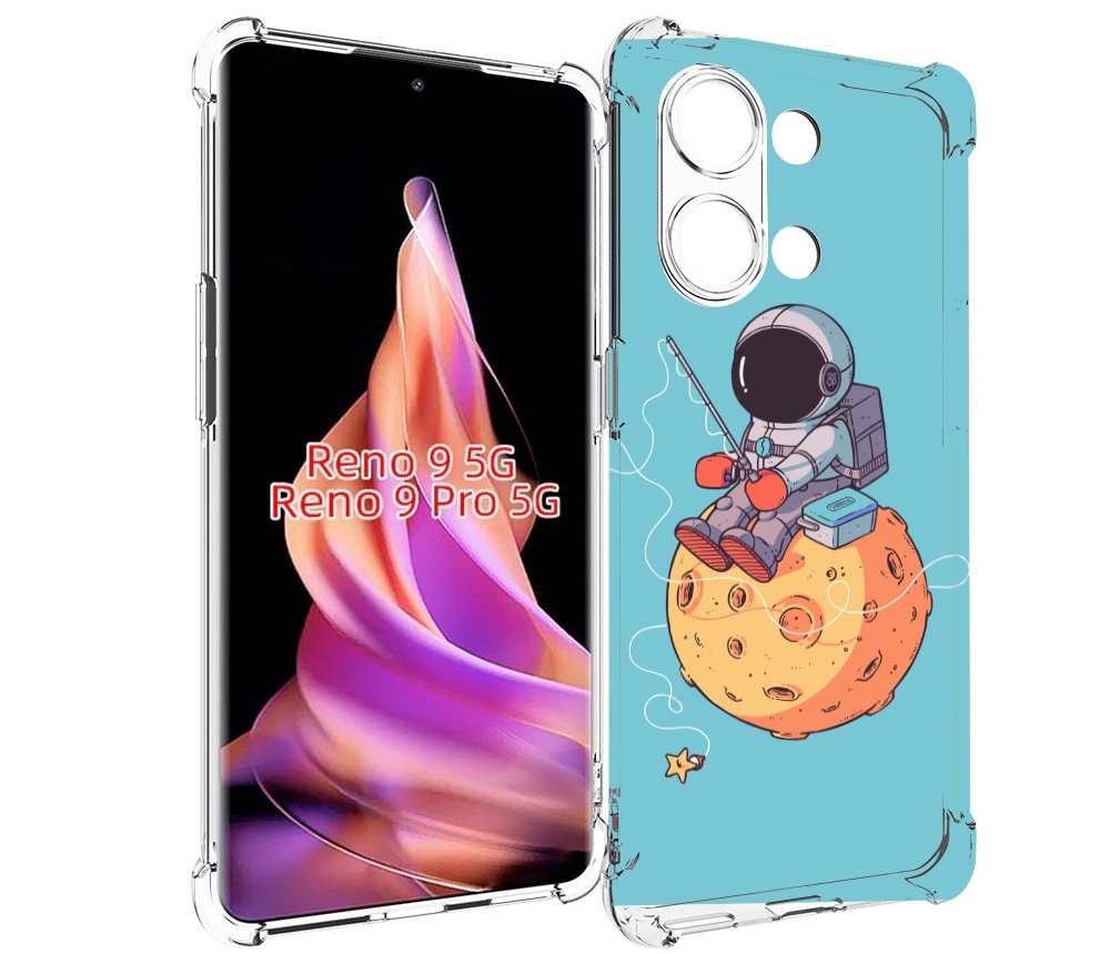 

Чехол MyPads астронавт ловит звезду для Oppo Reno 9/Reno 9 Pro, Прозрачный, Tocco
