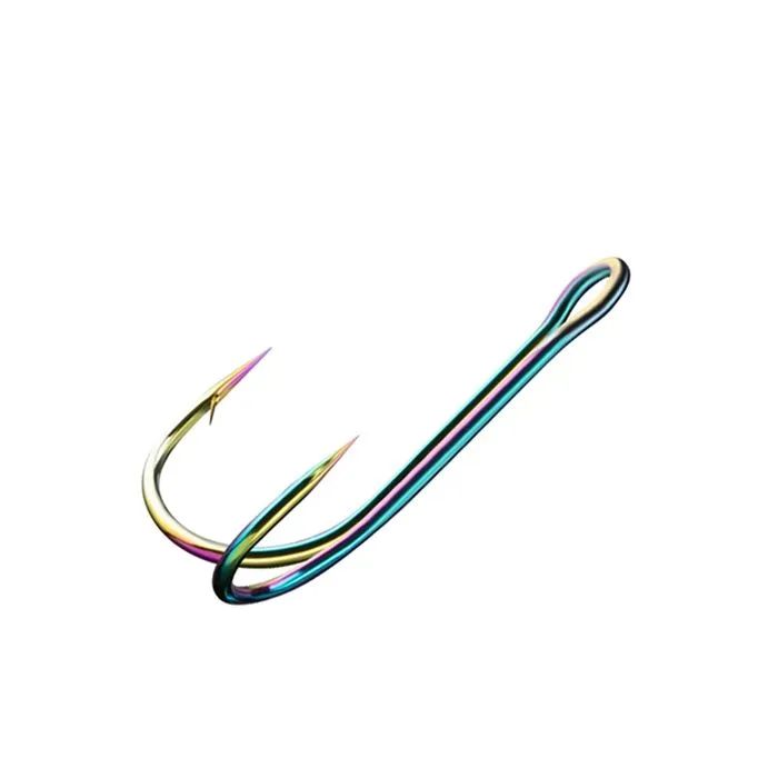 

Крючки Sprut Двойные Kiba SD-36 CHT (18 mm) #6, Разноцветный, Kiba