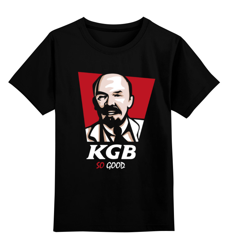 

Футболка детская Printio Kgb, so good (lenin) цв. черный р. 116, Kgb, so good (lenin)