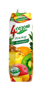 

Нектар 4 сезона Мультифрукт 1 л