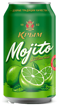 Газированный напиток Крым Мохито жестяная банка 0,33 л