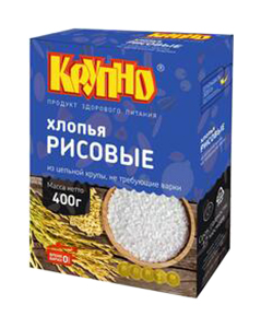 

Хлопья Крупно Рисовые 400 г