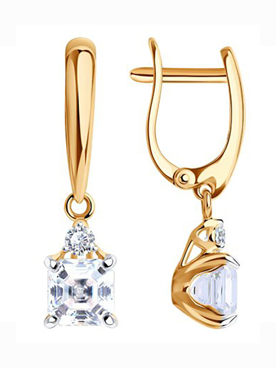 

Серьги подвески из серебра 585Gold 702009146, Swarovski, 702009146
