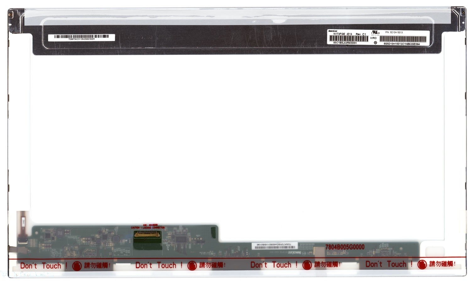 

Матрица OEM для ноутбука N173FGE-E13 (100111163V), совместимая с p/n: N173FGE-E13