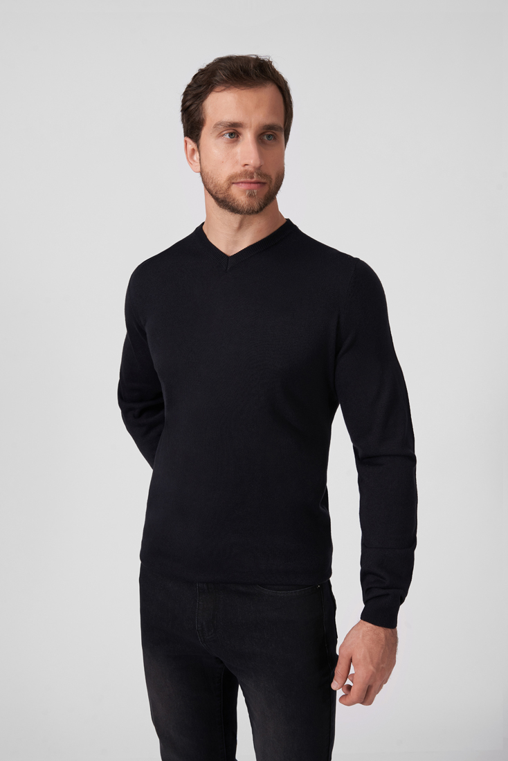 

Пуловер мужской Modis M202M00291A757M09 синий 56