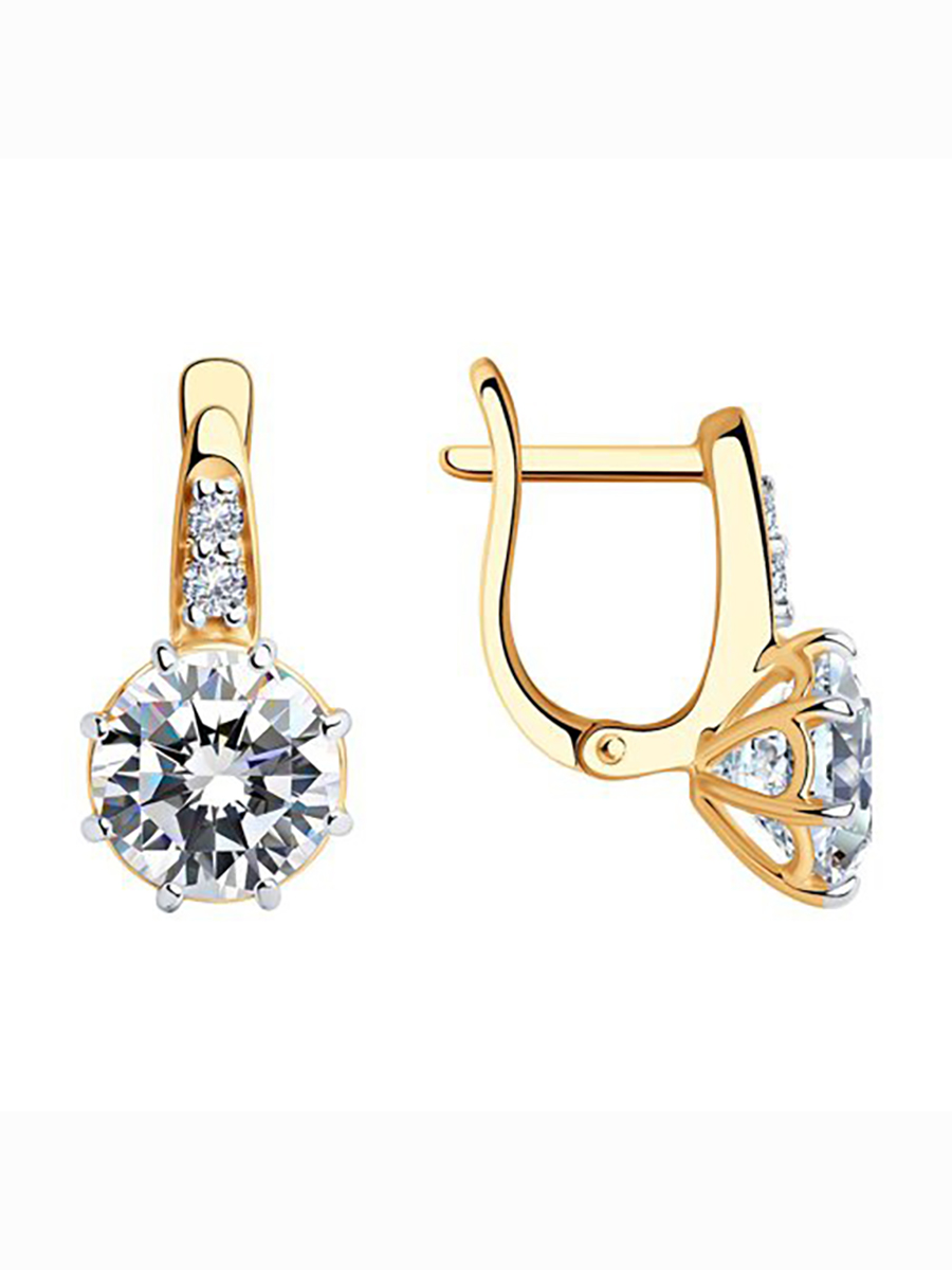 

Серьги из серебра 585Gold 702008749, Swarovski, 702008749