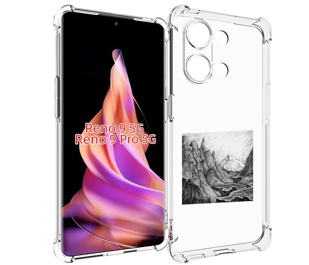 

Чехол MyPads Ямакаса Мияги и Энди Панда для Oppo Reno 9/Reno 9 Pro, Прозрачный, Tocco