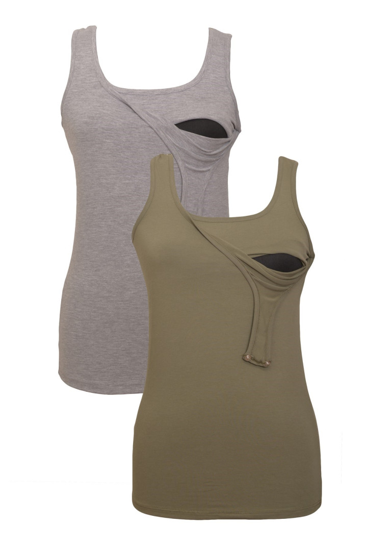 

Майка для беременных женская Luvmabelly 58763 серая XL (доставка из-за рубежа), Серый, 58763