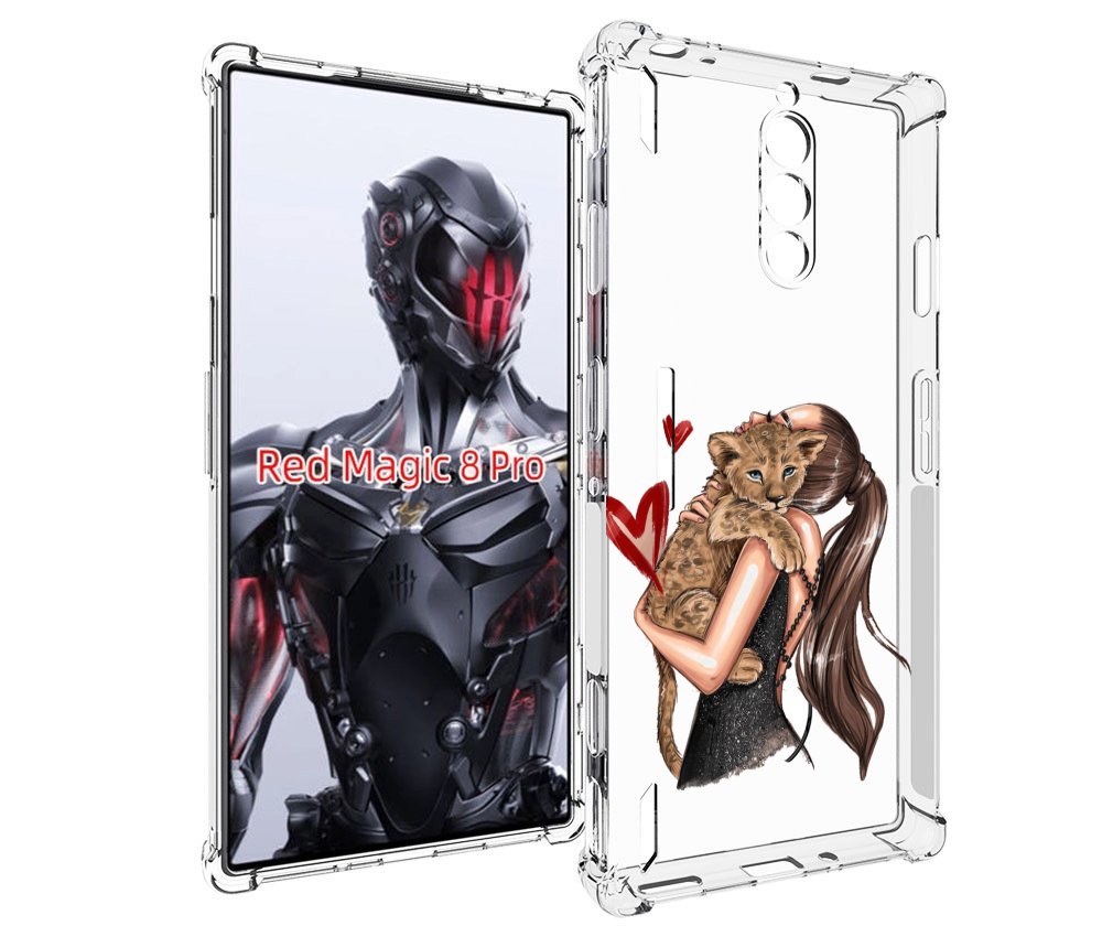 

Чехол MyPads Кошачья-любовь для ZTE Nubia Red Magic 8 Pro / Red Magic 8 Pro Plus, Tocco