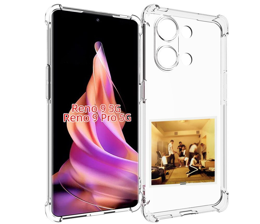 

Чехол MyPads Уроборос Скриптонит улица 36 для Oppo Reno 9/Reno 9 Pro, Прозрачный, Tocco