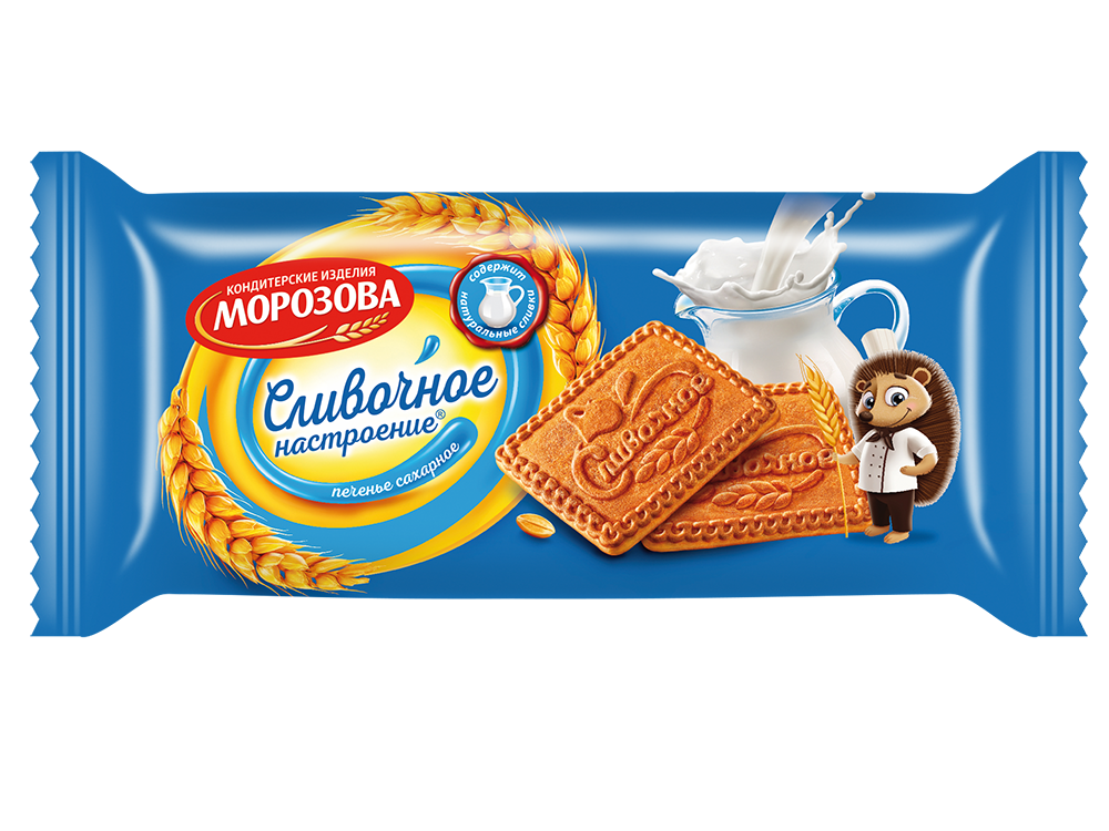 

Печенье Кондитерские изделия Морозова Сливочное настроение 280 г
