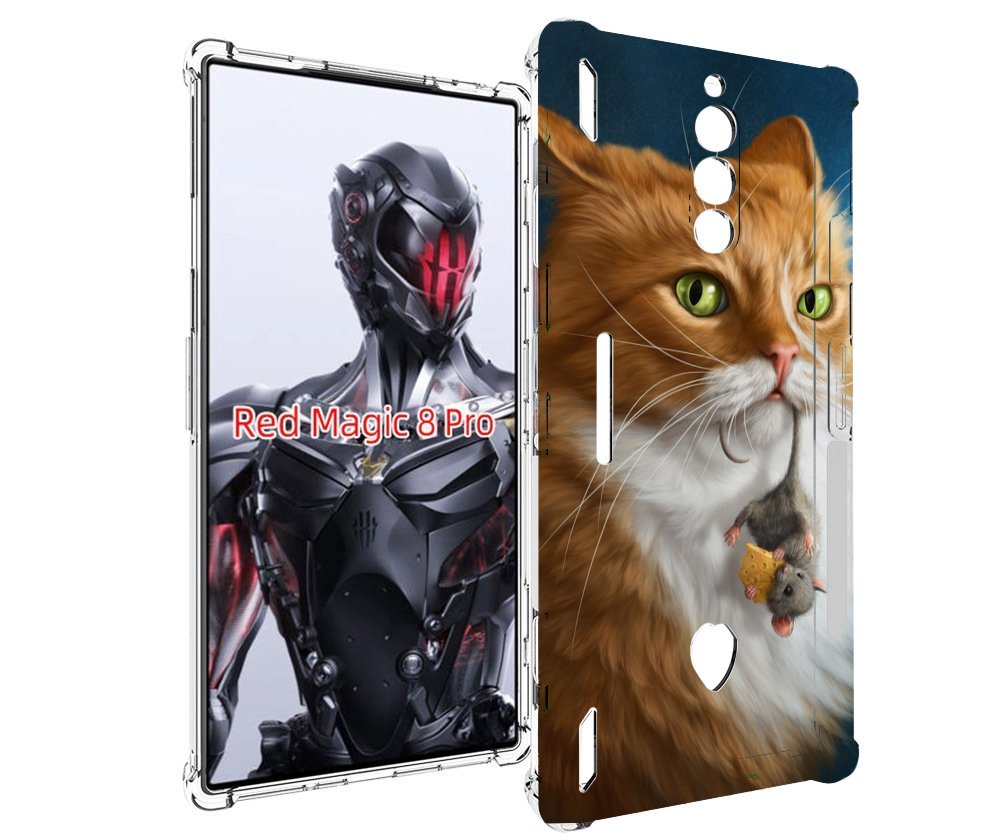 

Чехол MyPads Кот-и-мышь для ZTE Nubia Red Magic 8 Pro / Red Magic 8 Pro Plus, Tocco
