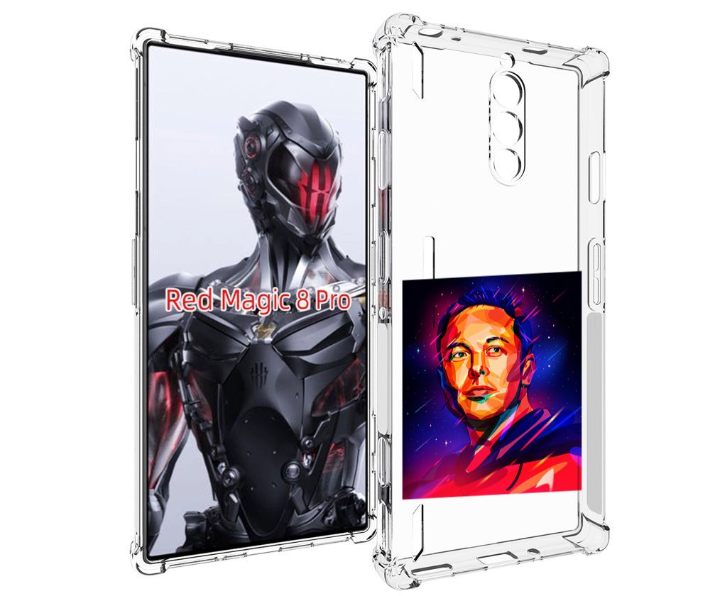 

Чехол MyPads Илон-Маск для ZTE Nubia Red Magic 8 Pro / Red Magic 8 Pro Plus, Tocco