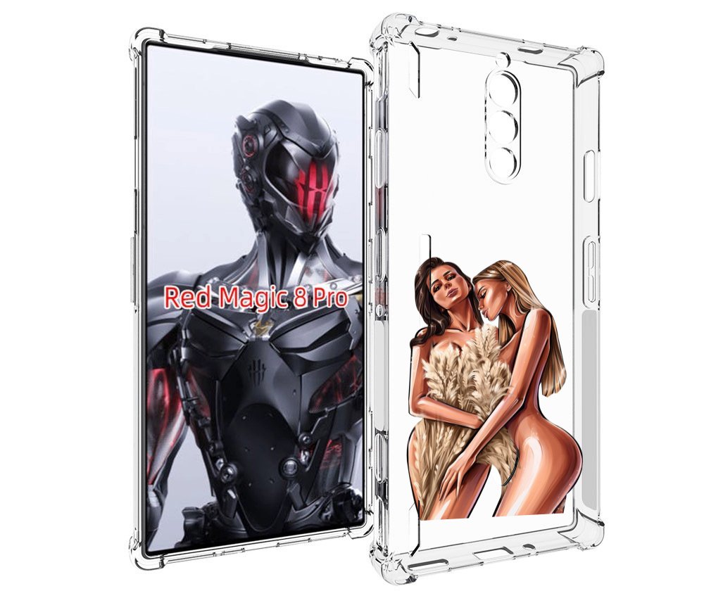 

Чехол MyPads Иллюстрированные-девушки женский для ZTE Nubia Red Magic 8 Pro / Red Magic..., Tocco