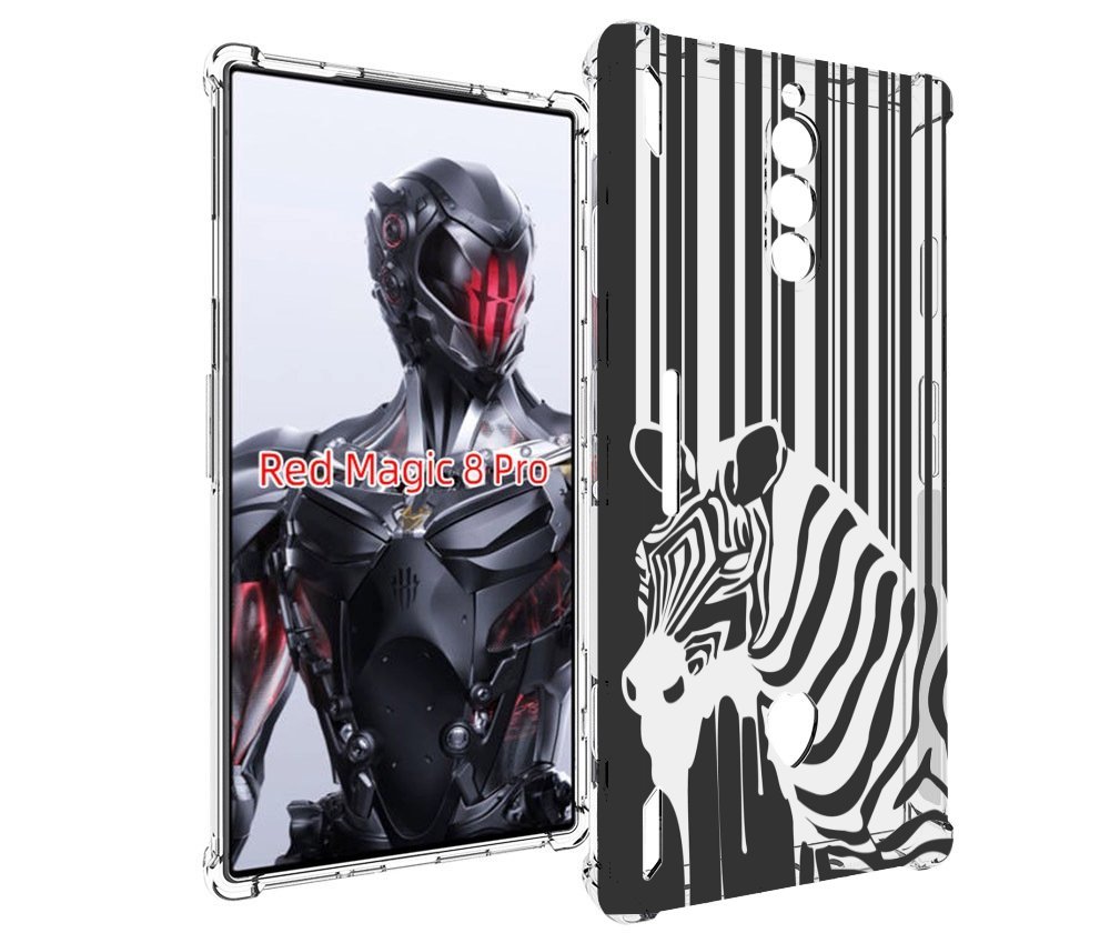 

Чехол MyPads Зебра для ZTE Nubia Red Magic 8 Pro / Red Magic 8 Pro Plus, Tocco
