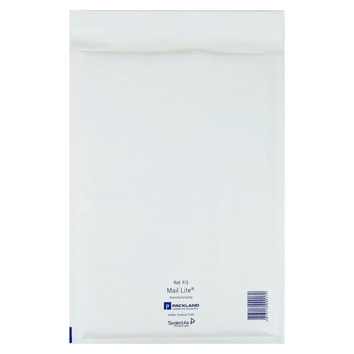 Крафт-конверт с воздушно-пузырьковой плёнкой Mail Lite, 22х33 см, White, (5шт.)