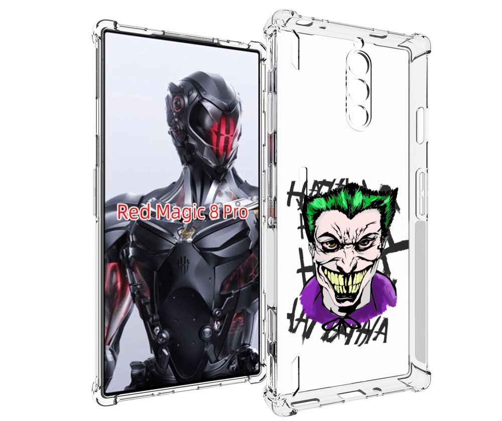 

Чехол MyPads Джокер-крейзи для ZTE Nubia Red Magic 8 Pro / Red Magic 8 Pro Plus, Tocco