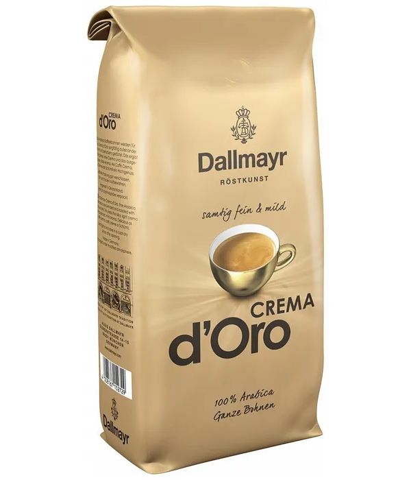 Кофе в зернах Dallmayr Crema d'Oro Германия, 1000г