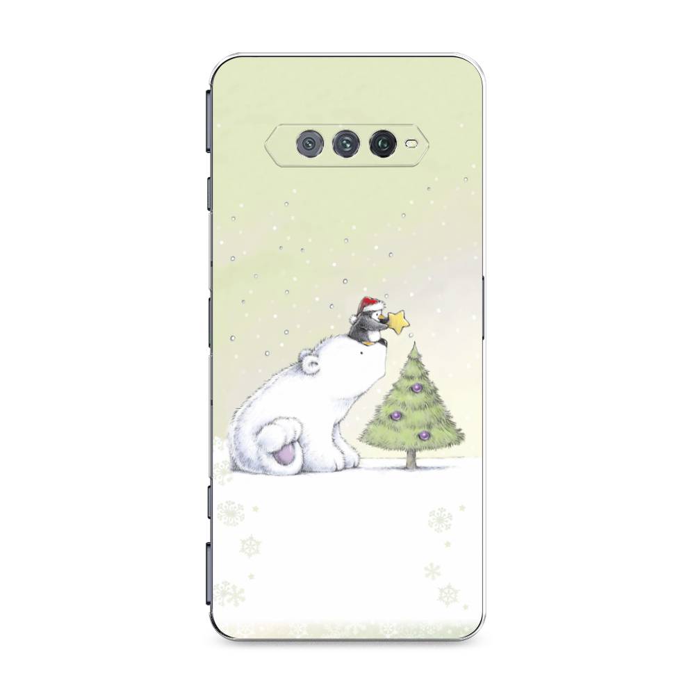 

Чехол на Xiaomi Black Shark 4 "Украшение елки", Белый;бежевый, 311650-5