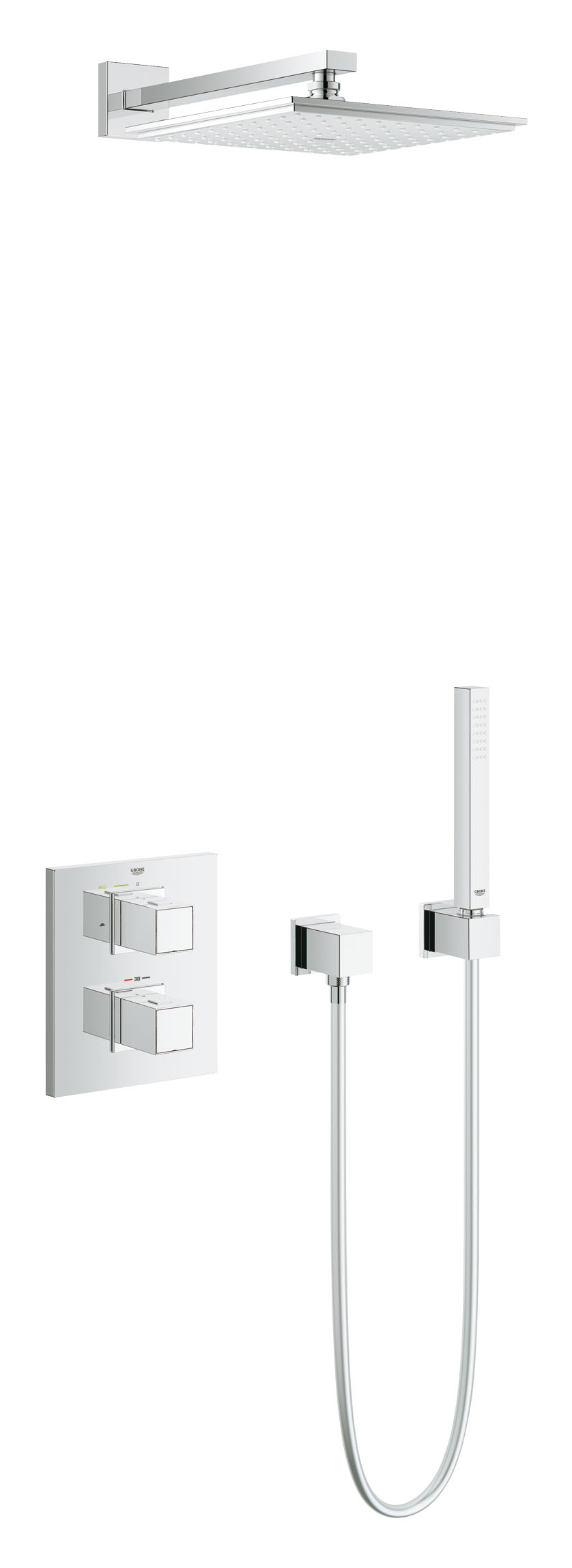 фото Grohe душевой комплект grohe grohtherm cube 34741000